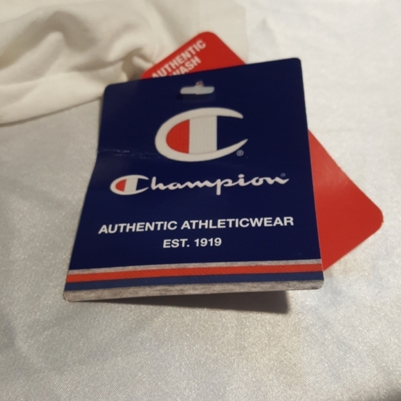 Champions woman's T-shirt. Red white and blue logo - Picture 7 of 7